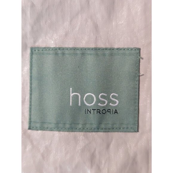 Hoss Intropia Coated 100% Linen Tan Blazer Jacket Designer Boho Sz 44 US Sz 12 - Picture 9 of 13